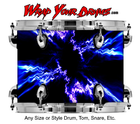 Buy Drum Wrap Abstractone Zap Drum Wrap