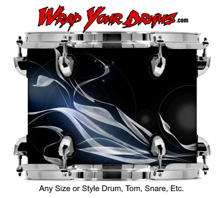 Buy Drum Wrap Abstracttwo Branch Drum Wrap