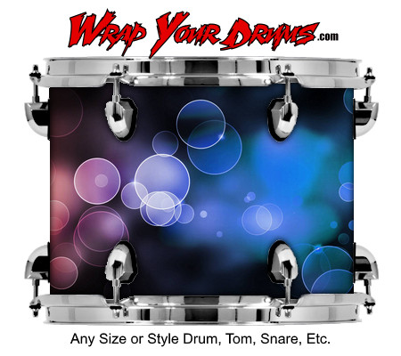 Buy Drum Wrap Abstracttwo Dots Drum Wrap