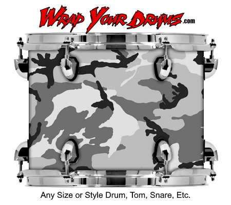 Buy Drum Wrap Camo Light 6 Drum Wrap
