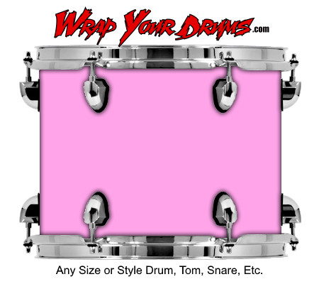 Buy Drum Wrap Colors Baby Pink Drum Wrap