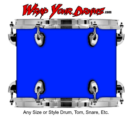 Buy Drum Wrap Colors Blue Drum Wrap