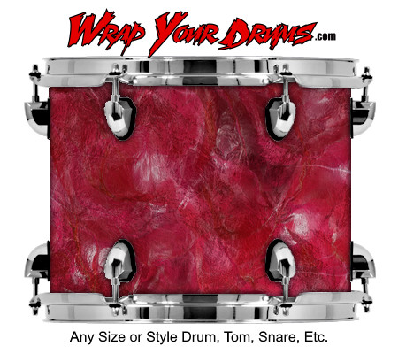 Buy Drum Wrap Crystal Ruby Drum Wrap