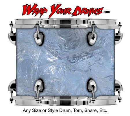 Buy Drum Wrap Crystal Swirl Drum Wrap