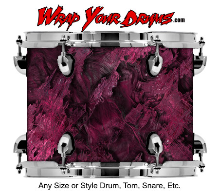 Buy Drum Wrap Crystal Volcanic Drum Wrap