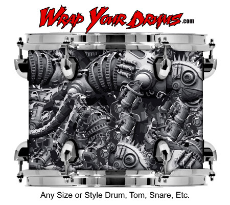 Buy Drum Wrap Beserk Machine Drum Wrap