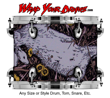 Buy Drum Wrap Beserk Unlucky Drum Wrap