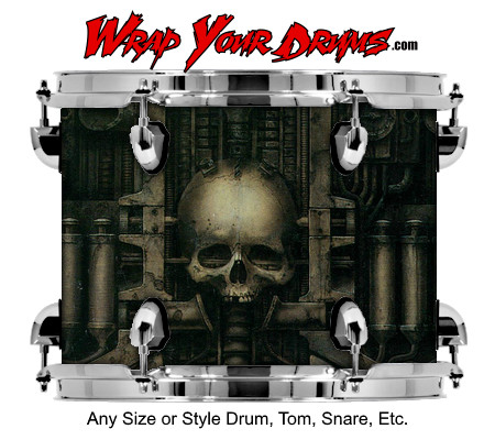 Buy Drum Wrap Biomechanical Spike Drum Wrap