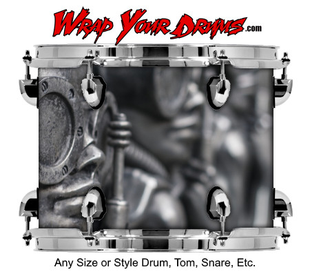 Buy Drum Wrap Biomechanical Tin Drum Wrap