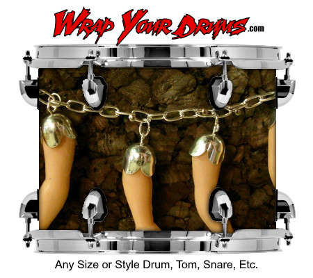 Buy Drum Wrap Creep Factor Doll Parts Drum Wrap