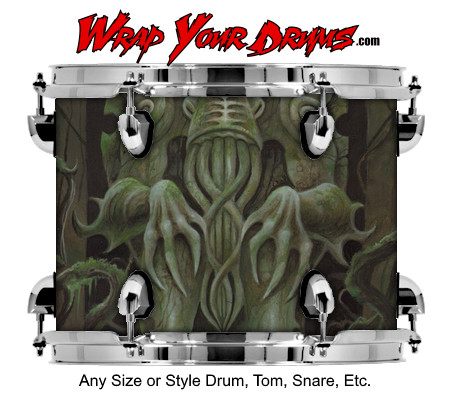 Buy Drum Wrap Cthulhu Art Drum Wrap