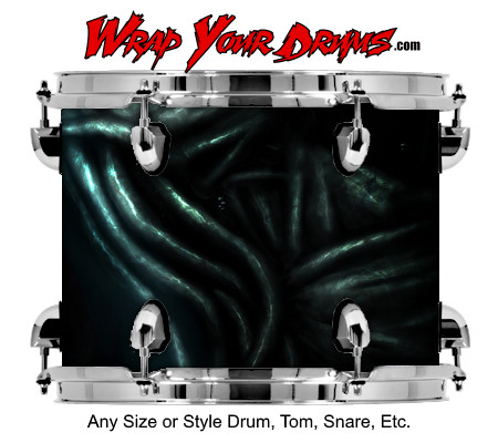 Buy Drum Wrap Cthulhu Diver Drum Wrap