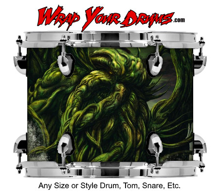 Buy Drum Wrap Cthulhu God Drum Wrap