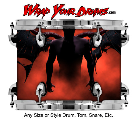 Buy Drum Wrap Evil Darkness Drum Wrap