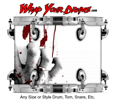 Buy Drum Wrap Evil Scratch Drum Wrap