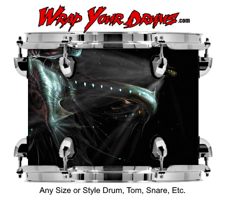 Buy Drum Wrap Evil Sea Drum Wrap