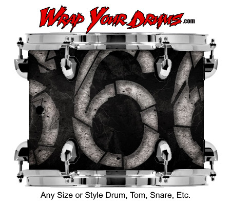 Buy Drum Wrap Wicked 666 Drum Wrap