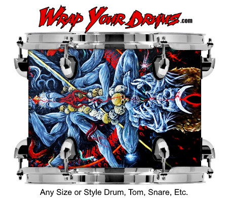 Buy Drum Wrap Wicked Cult Drum Wrap