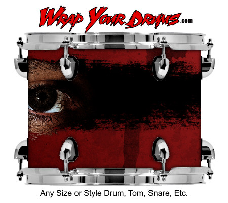 Buy Drum Wrap Wicked Eye Drum Wrap