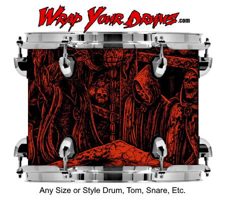 Buy Drum Wrap Wicked Ritual Drum Wrap