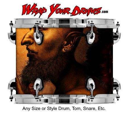 Buy Drum Wrap Wicked Satan Drum Wrap
