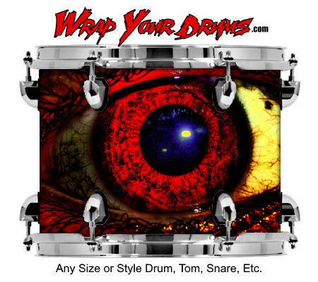 Buy Drum Wrap Wicked See Drum Wrap