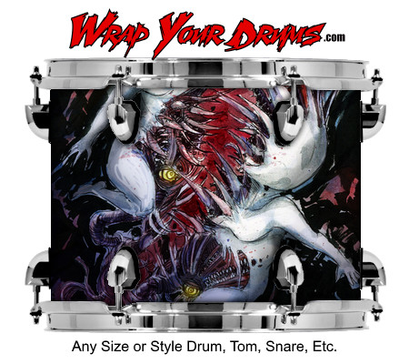 Buy Drum Wrap Wicked Twins Drum Wrap