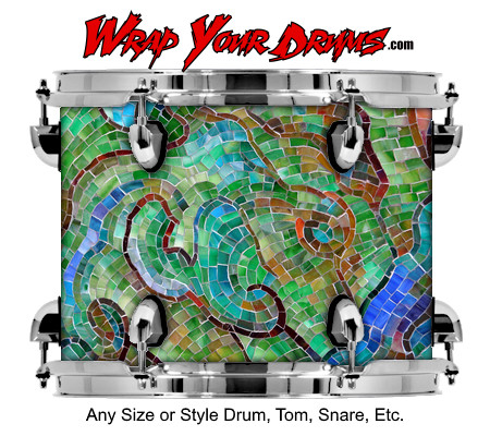 Buy Drum Wrap Exotic 011 Drum Wrap