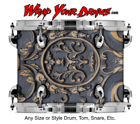 Buy Drum Wrap Exotic 022 Drum Wrap