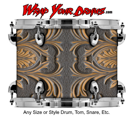 Buy Drum Wrap Exotic 024 Drum Wrap