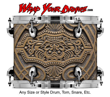 Buy Drum Wrap Exotic 025 Drum Wrap