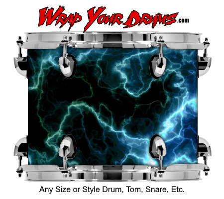 Buy Drum Wrap Lightning Air Drum Wrap