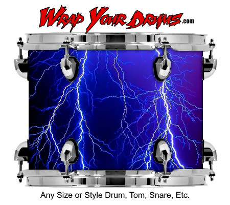 Buy Drum Wrap Lightning Element Drum Wrap