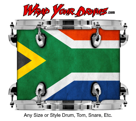 Buy Drum Wrap Flag Africa Drum Wrap