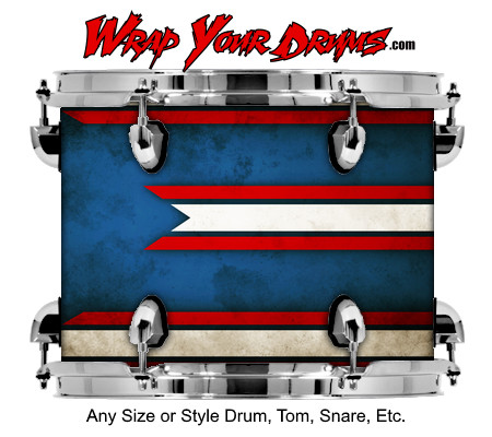 Buy Drum Wrap Flag Revolution2 Drum Wrap