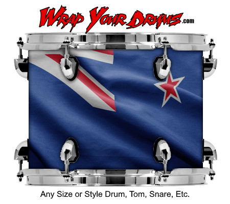Buy Drum Wrap Flag Zeal Drum Wrap
