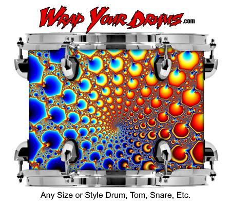 Buy Drum Wrap Fractal Portal Drum Wrap
