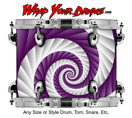 Buy Drum Wrap Ragets Purple Drum Wrap