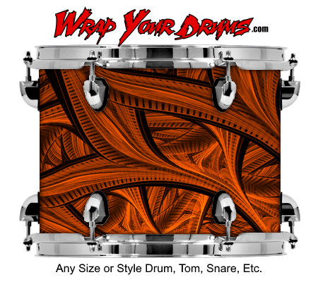 Buy Drum Wrap Ragets Vines Drum Wrap