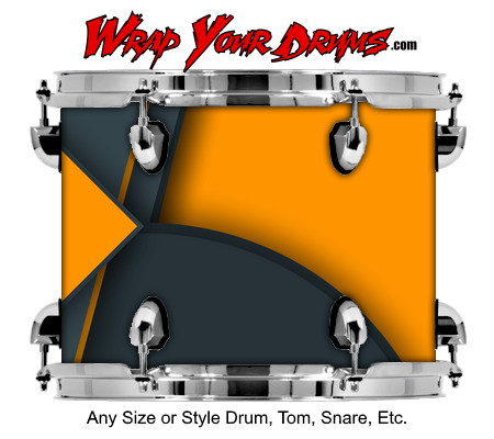 Buy Drum Wrap Geometric Bee Drum Wrap