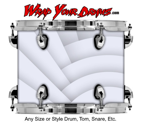 Buy Drum Wrap Geometric Clean Drum Wrap