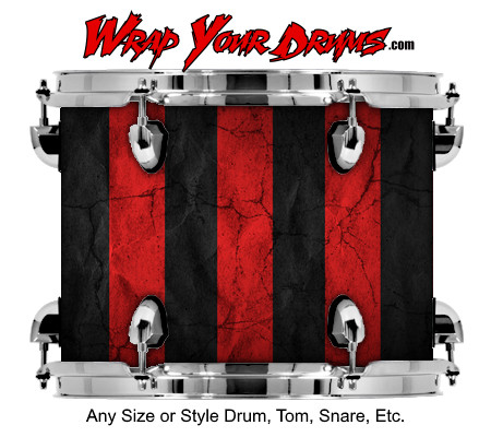 Buy Drum Wrap Geometric Freddy Drum Wrap