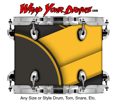 Buy Drum Wrap Geometric Gear Drum Wrap