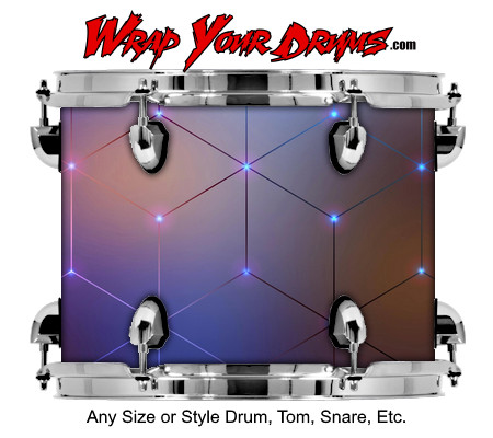 Buy Drum Wrap Geometric Heaven Drum Wrap