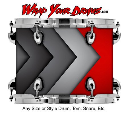 Buy Drum Wrap Geometric Side Drum Wrap