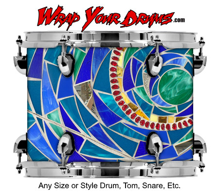 Buy Drum Wrap Geometric Spi Drum Wrap