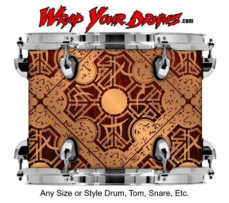 Buy Drum Wrap Hellraiser Cenobite Drum Wrap