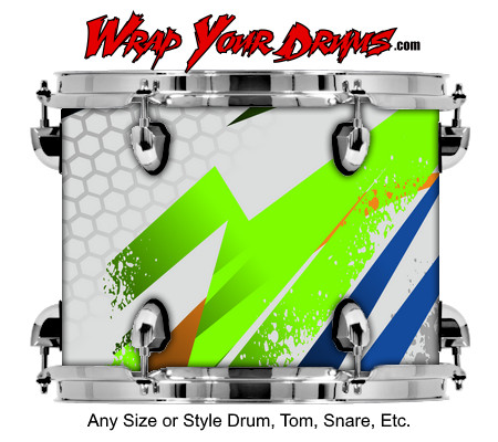 Buy Drum Wrap Hotrod Blowout Drum Wrap