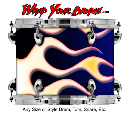 Buy Drum Wrap Hotrod Classic Left Drum Wrap