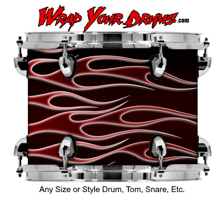 Buy Drum Wrap Hotrod Evil Left Drum Wrap